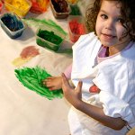 Pinturas con los dedos para niños Pinturas con los dedos para niños