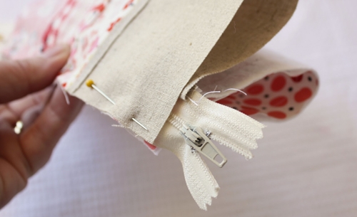 Cómo coser una caja de lápices escolares