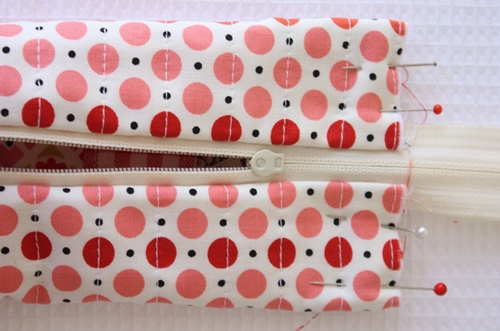 Cómo coser una caja de lápices escolares