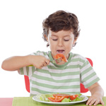 Alimentar a los niños en la escuela