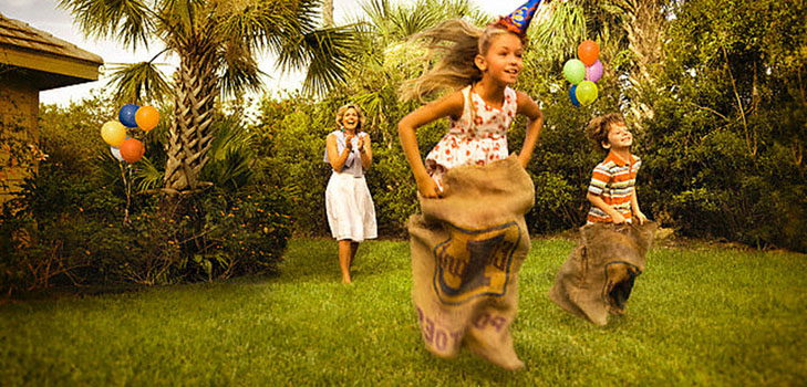 Juegos móviles para niños al aire libre