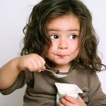 Menú aproximado de un niño de hasta cuatro años