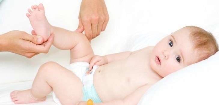 Niño a los 6 meses de edad
