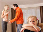 Divorcio de los padres a través de los ojos de un niño