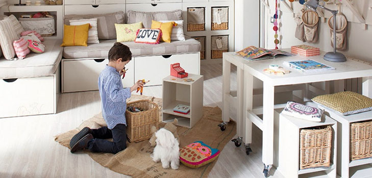 Elegante y práctico: elija muebles para niños