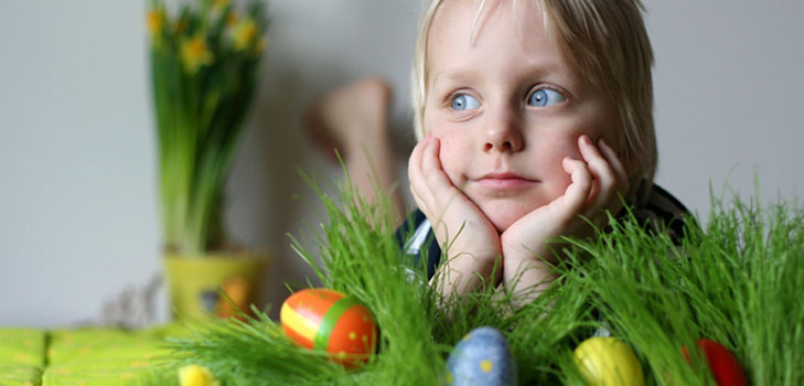 Brillante Pascua: cómo prepararse para la celebración con el niño