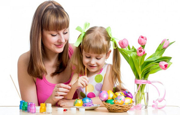Brillante Pascua: cómo prepararse para la celebración con el niño