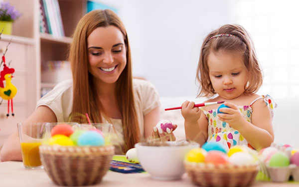Brillante Pascua: cómo prepararse para la celebración con el niño