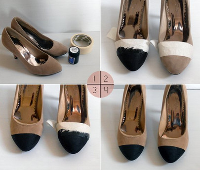  5 maneras de actualizar viejos zapatos