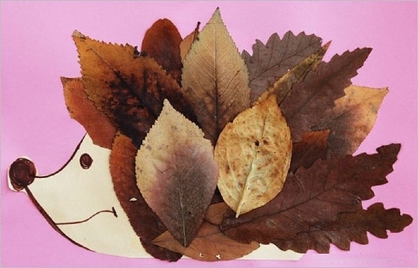 Apliques de otoño para jardín de infantes y 1-2 clases de colegio, clases magistrales con fotografía y video