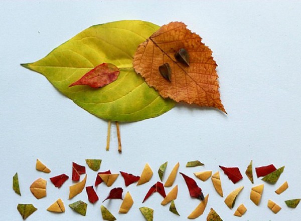 Apliques de otoño para jardín de infantes y 1-2 clases de colegio, clases magistrales con fotografía y video