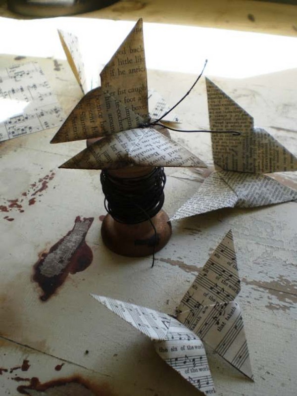 Hacemos una mariposa del papel con nuestras propias manos Hacemos una mariposa del papel con nuestras propias manos