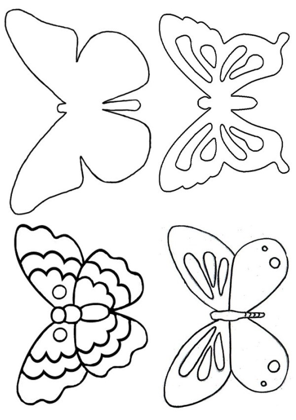 Hacemos una mariposa del papel con nuestras propias manos Hacemos una mariposa del papel con nuestras propias manos