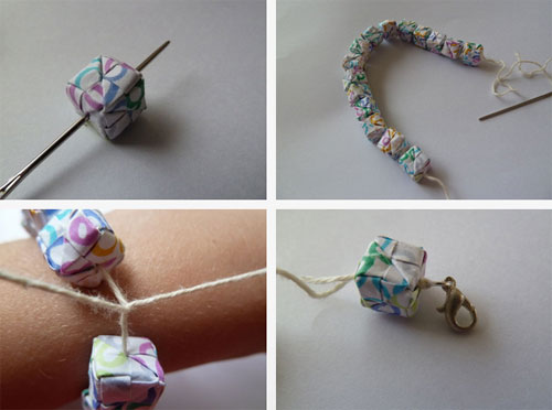 Recoge la pulsera