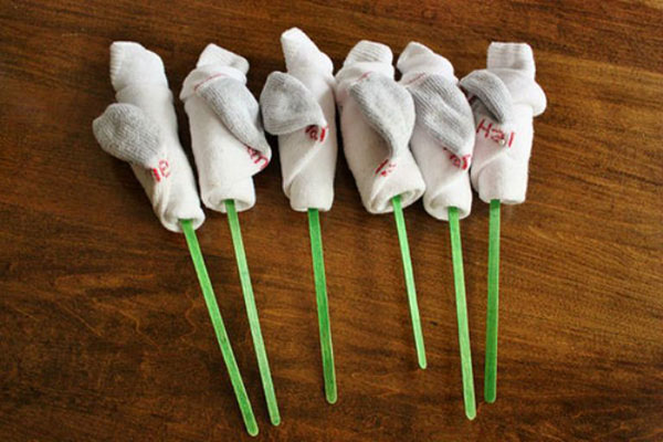 Cómo hacer un ramo de calcetines para hombres