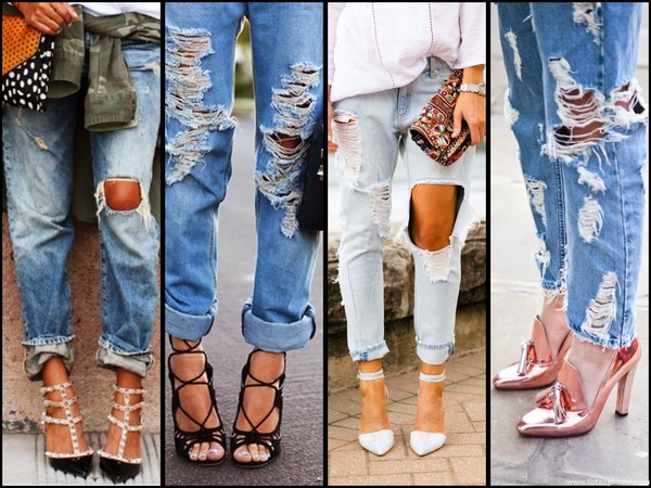 Cómo hacer jeans con rasgaduras o jeans rotos