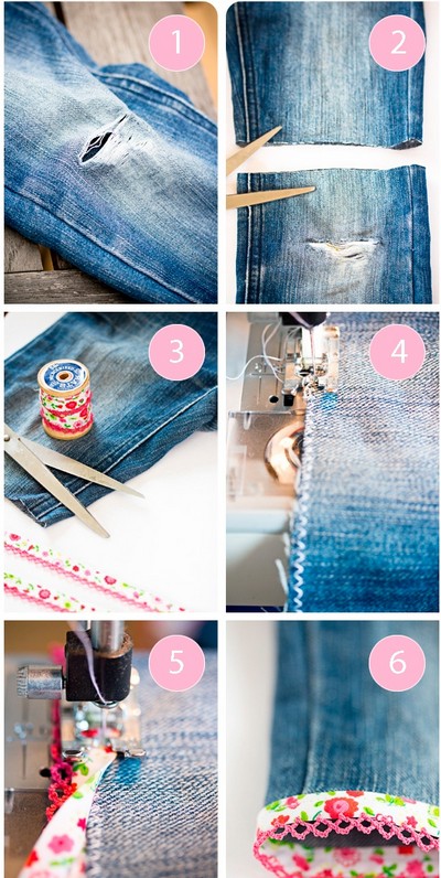 Cómo hacer jeans con pantalones cortos