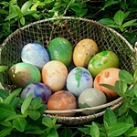 cómo pintar huevos para Pascua