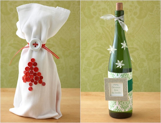 Cómo decorar una botella como regalo: 5 ideas con una foto