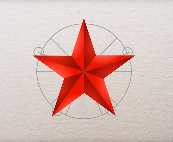 Símbolos eternos: cómo dibujar una cinta de San Jorge y una estrella el 9 de mayo