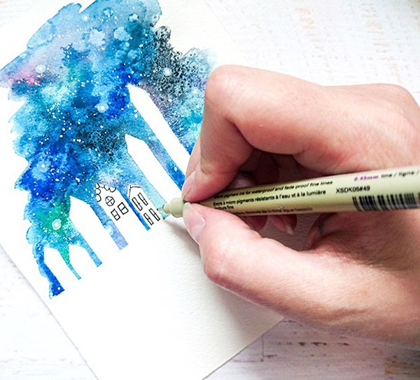 Cómo dibujar un espacio