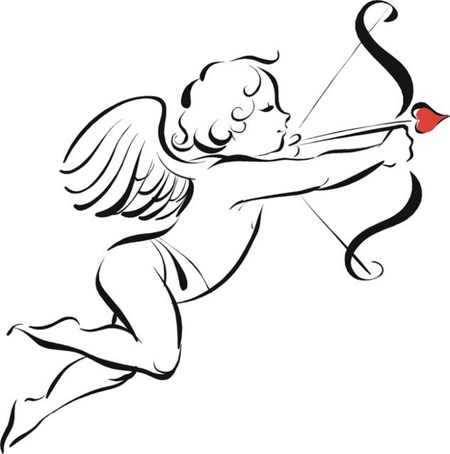 Cómo dibujar Cupido