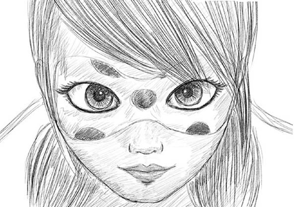 Cómo dibujar Lady Bug y Super Cat