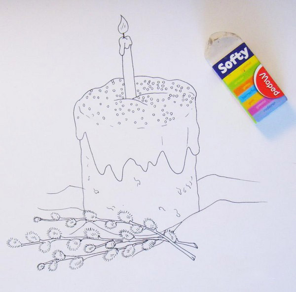 Cómo dibujar Pascua - clases magistrales paso a paso sobre el dibujo de los patrones de Pascua (con foto)
