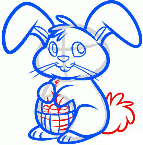 Cómo dibujar Pascua - clases magistrales paso a paso sobre el dibujo de los patrones de Pascua (con foto)