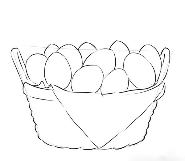 Cómo dibujar Pascua - clases magistrales paso a paso sobre el dibujo de los patrones de Pascua (con foto)