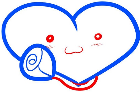 Cómo dibujar San Valentín