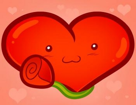 Cómo dibujar San Valentín