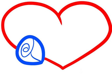 Cómo dibujar San Valentín