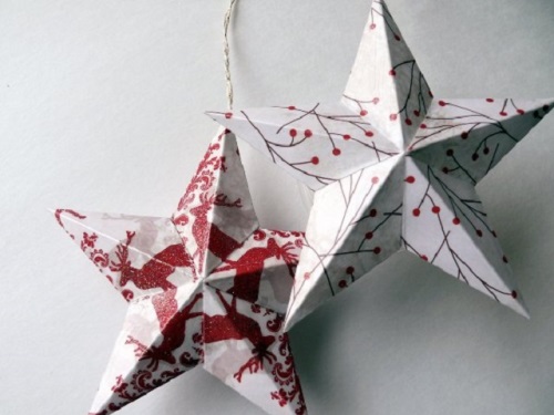 Cómo hacer una estrella de papel