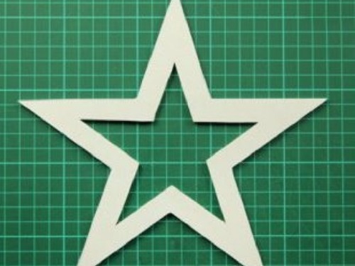 Cómo hacer una estrella de papel
