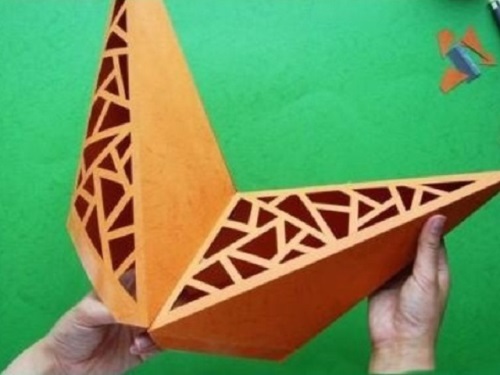 Cómo hacer una estrella de papel