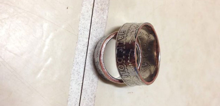  Cómo hacer un anillo de una moneda