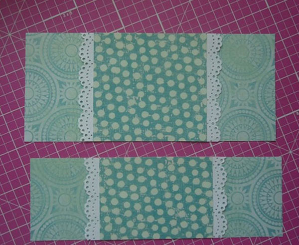 Sobre de papel A4 con sus propias manos