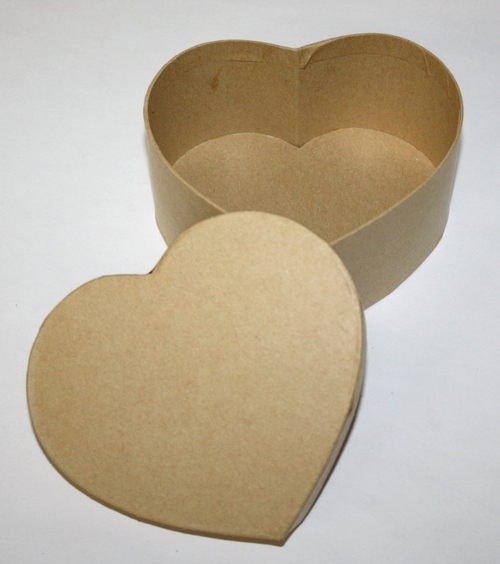 Cómo hacer una caja con forma de corazón