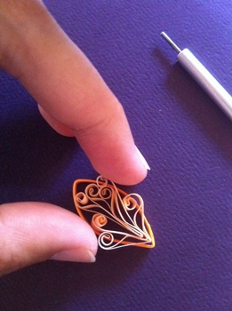 Decoraciones de Navidad Quilling 