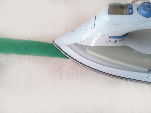 Bisel de resorte con sus propias manos