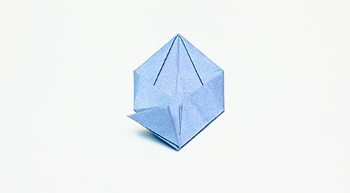 Cómo hacer una flor de origami con tus propias manos