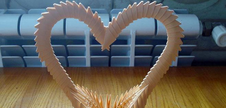 Cómo hacer papiroflexia desde el corazón de papel, video