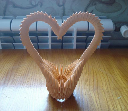 Cómo hacer papiroflexia desde el corazón de papel, video