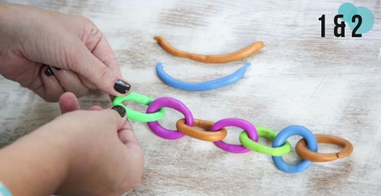 Cómo hacer un collar de arcilla polimérica propias manos