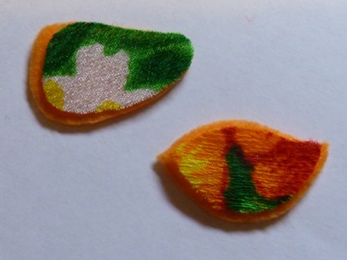 Broche de fieltro