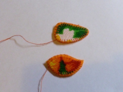 Broche de fieltro