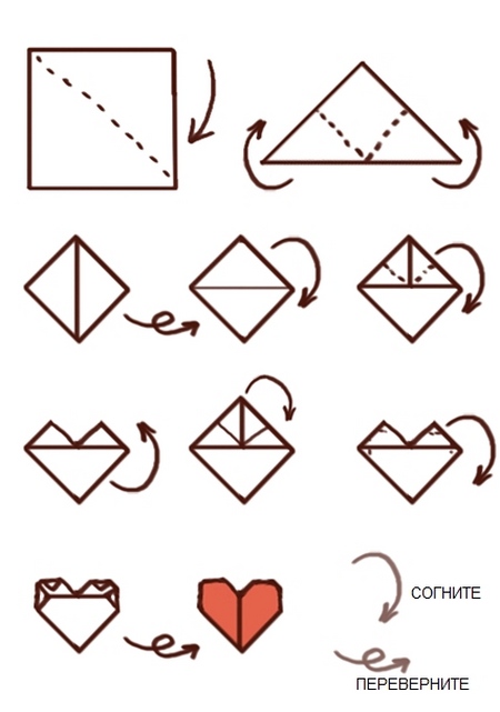 Cómo hacer un corazón de papel