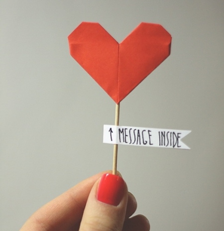 Cómo hacer un corazón de papel