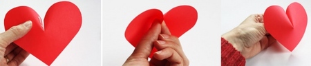 Cómo hacer un corazón de papel